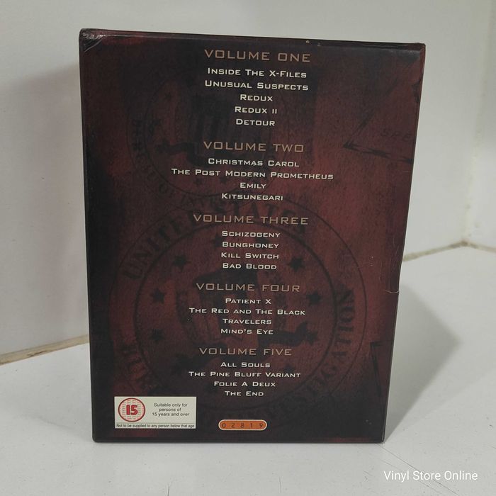 The X-Files – Temporada 5 (Edição Limitada em VHS)- REF BIB