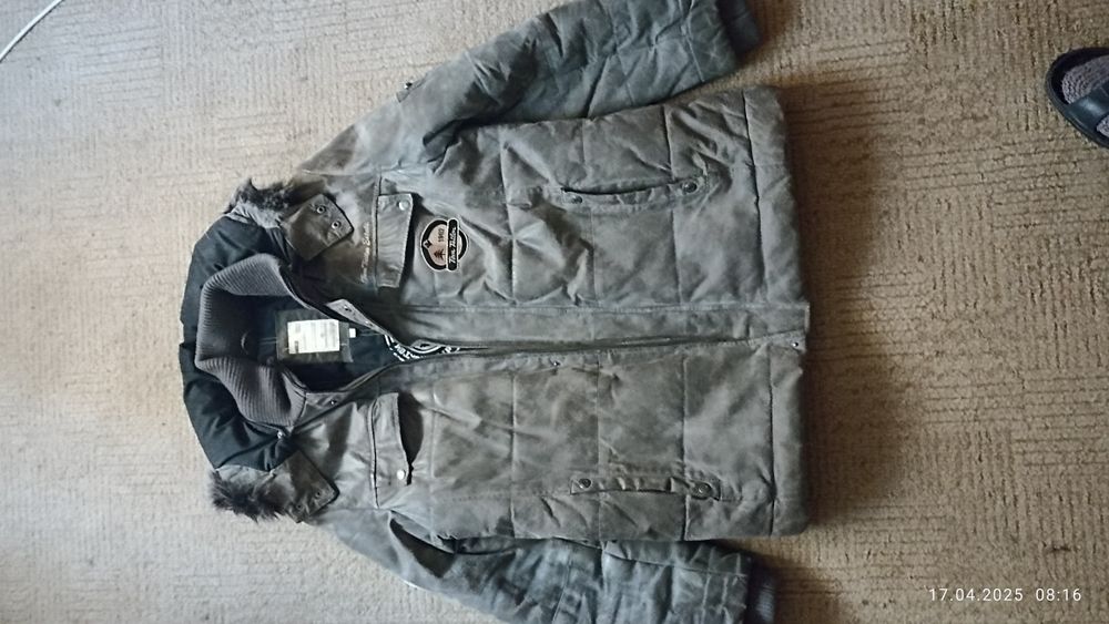 Куртка кожаная, зимняя Tom Tailor. Germany
