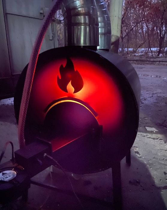 КОМПЛЕКТ! Горелка на отработке, масле в печь, буржуйку, котел