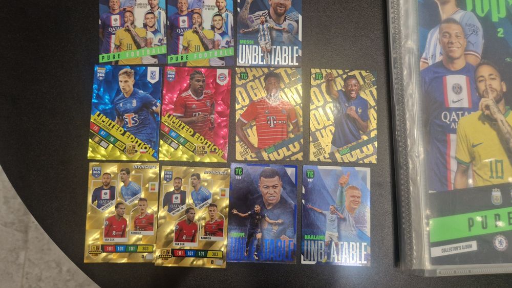 Album kolekcjonerski + karty piłkarskie top class 2023