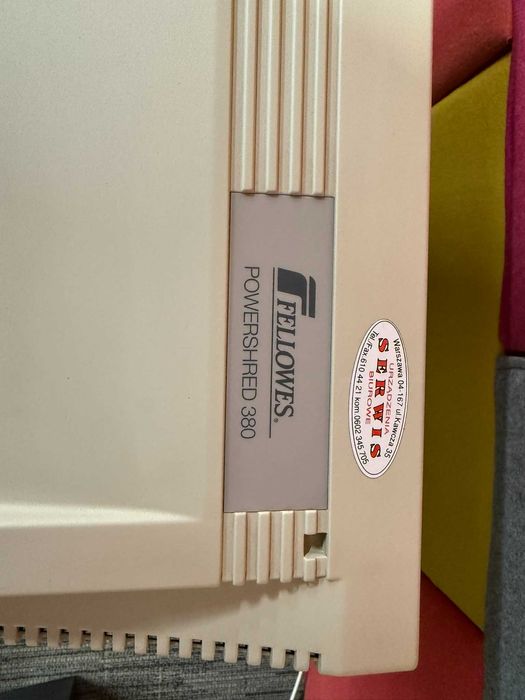 Niszczarka Fellowes Powershred 380 wydajna zobacz