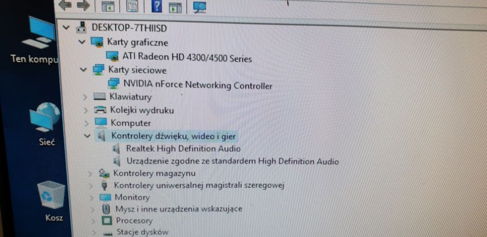 Komputer AMD Athlon II x4 620  Zestaw Monitor Klawiatura