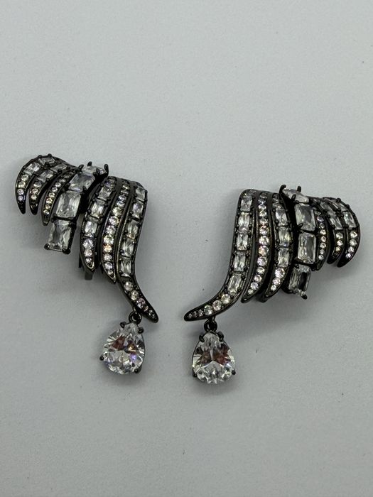 Kolczyki nausznice Vienna sygn Swarovski
