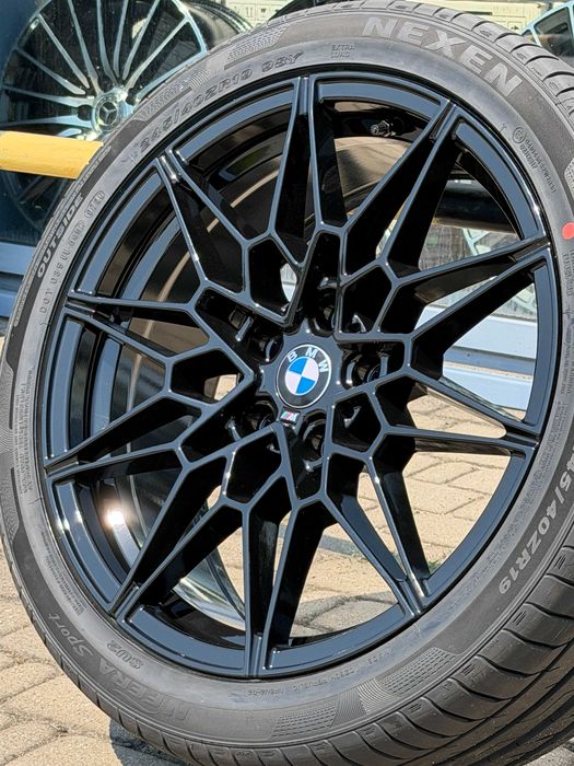 Nowe koła zimowe 19 cali BMW serii 5 G60 G61 6 G32 7 G11 G12 czarne M opony Nexen