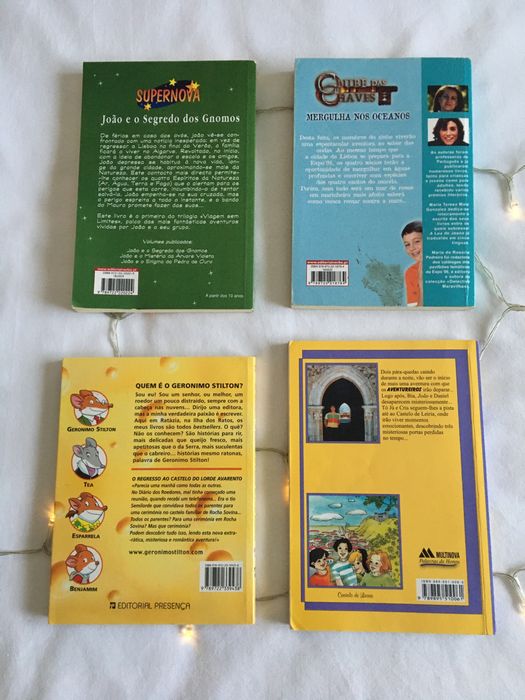 Livros de aventura - portes incluídos