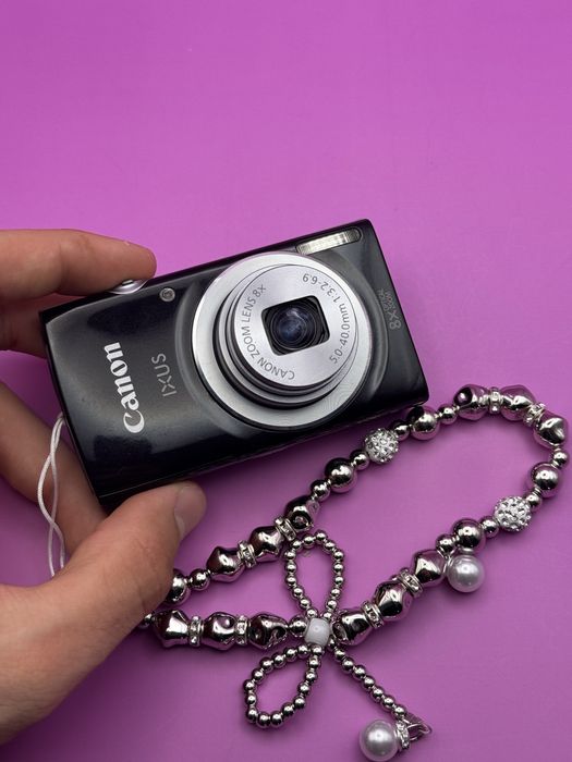 Aparat Canon IXUS 145 jak nowy digicam viral retro fotki