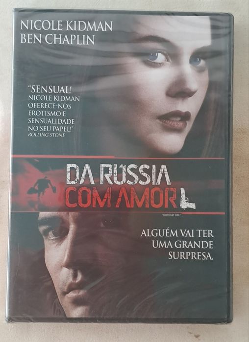 DVD Da Russia com Amor ( ainda fechado com plástico