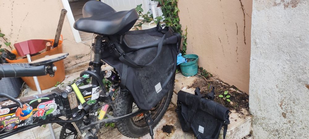 Bicicleta  Eléctrica Dobrável com Motor Bafang 1000W 48V