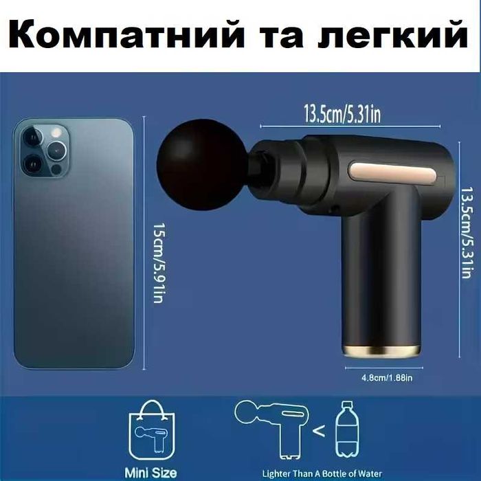 Портативний масажний пістолет