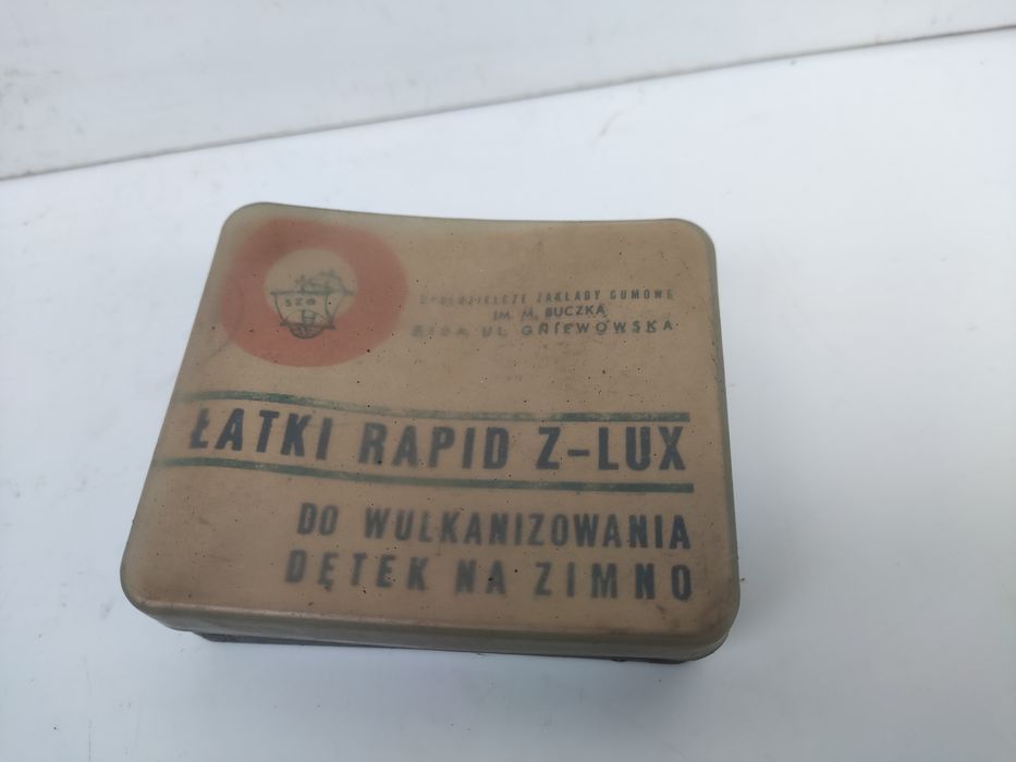 NOWY Zestaw łatek lux do Wulkanizacji na Zimno PRL Vintage