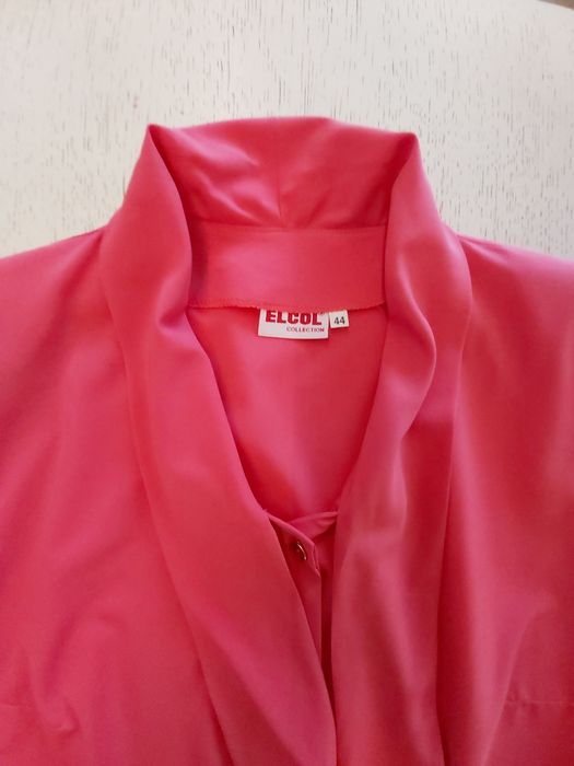 Malinowa koszula wizytowa Elcol rozm. 44