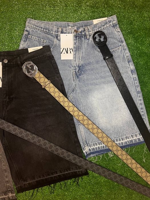 базовые широкие черные type zara flared ‼️ПОДАРУНОК ‼️