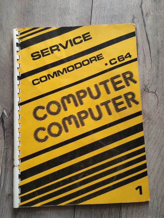 Commodore service C64 schemat commodore C64