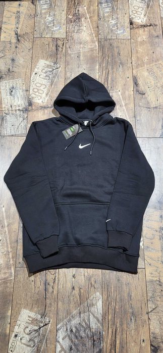 Czarna bluza dresowa męska młodzieżowa premium ocieplana nike XL