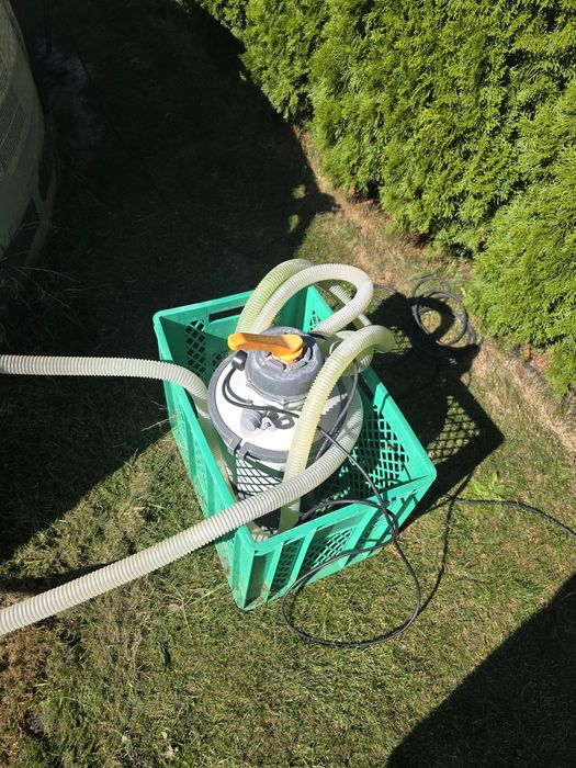 Basen 100x490 pompa piskowa