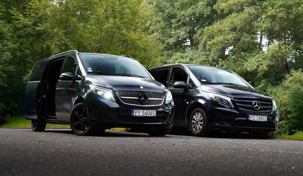 Mercedes V-Class 7-osobowy - wynajem Poznań