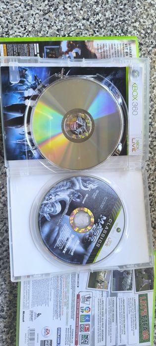 Mass effect+Dvd extra/Devil may cry 4/FIFA 09 Xbox 360
