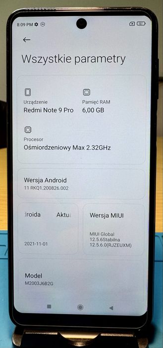 Redmi Note 9 Pro 6/128gb