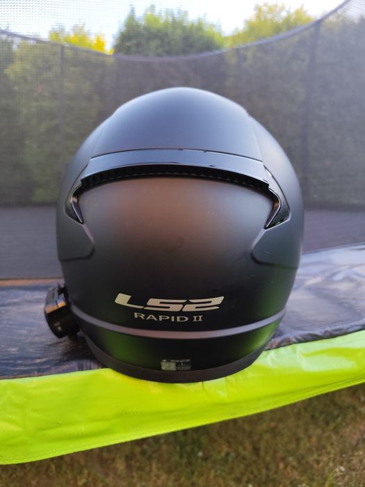 Sprzedam kask LS2 FF353 Rapid II czarny mat wraz z intercomem VITO