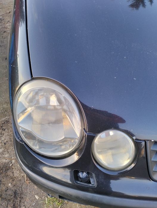 Lampy przednie przód polo 9N komplet