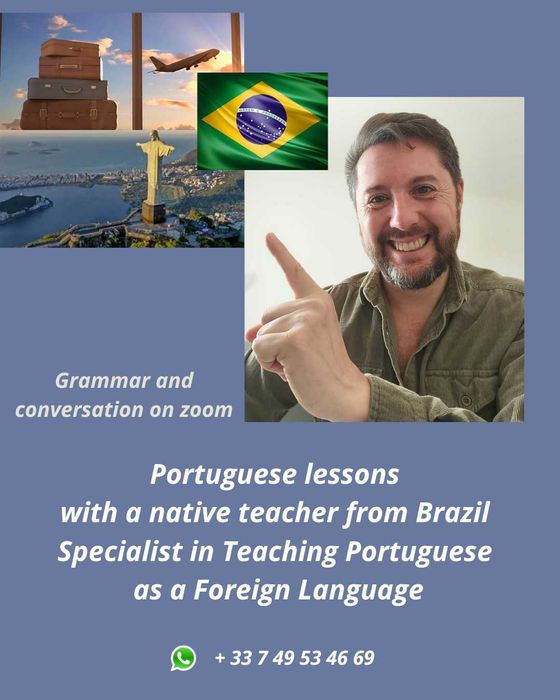 English and Portuguese lessons / Aulas de Inglês e Português