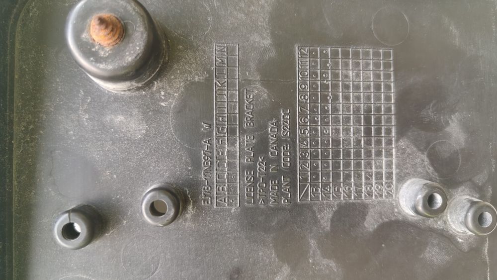 Площадка рамка номерного знака Lincoln