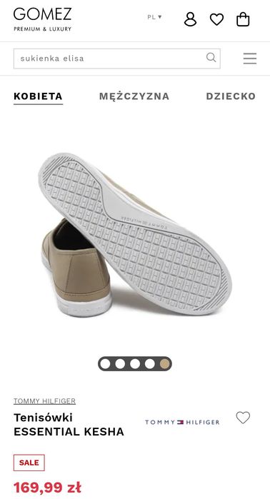 Tenisówki Essential Kesha Lace Tommy Hilfiger rozmiar 35