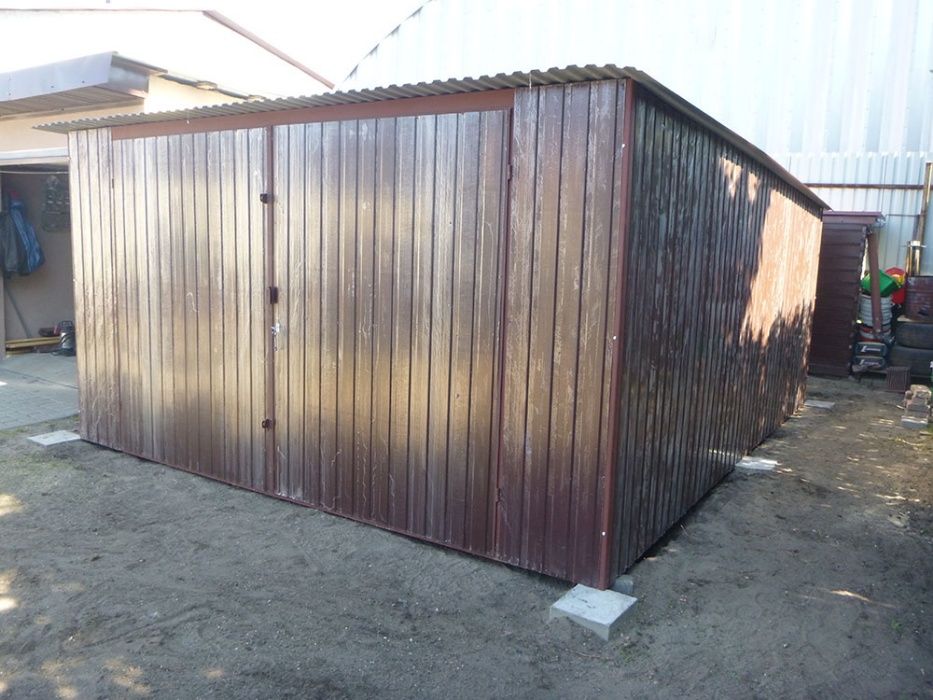 Garaż Blaszak 3x5 WZMOCNIONY I gatunek garaże wiaty blaszaki PROMOCJA