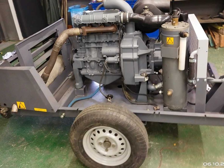 Naprawa serwis remont - sprężarek śrubowych spalinowych