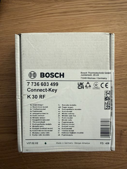 Bezprzewodowy modul sterowania Bosch K30RF