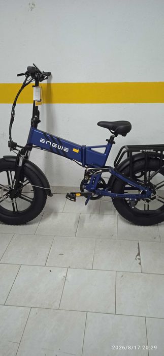 Bicicleta elétrica, 1000 W, Nova, 0 Km, Bateria 16 Ah. (+ 16 Ah, extra)