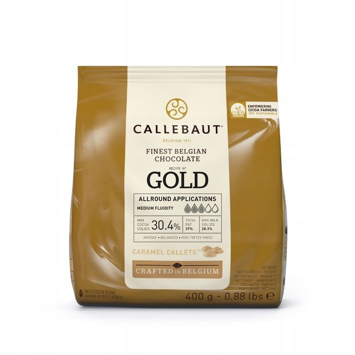 czekolada gold callebaut 400g