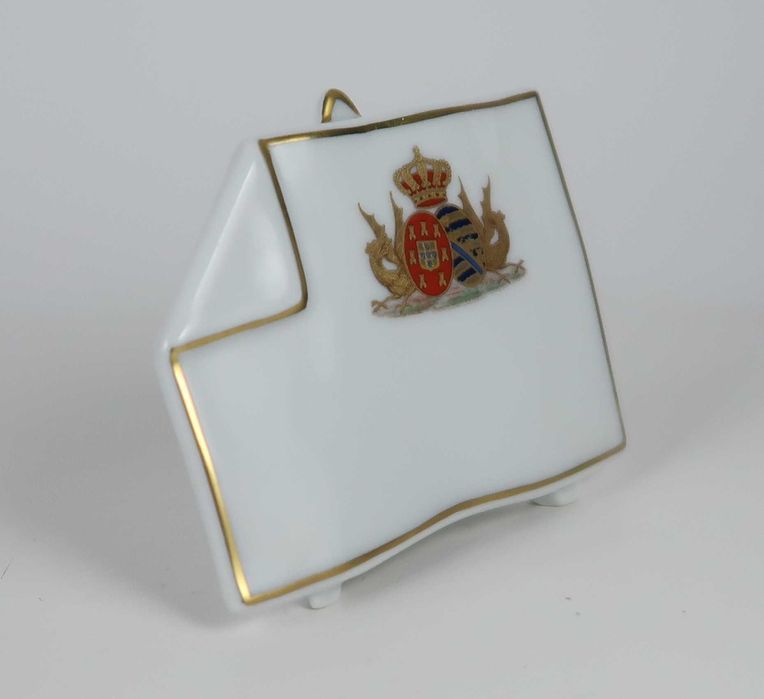 Marcador de mesa Vista Alegre - Armas de El-Rei D. Fernando II