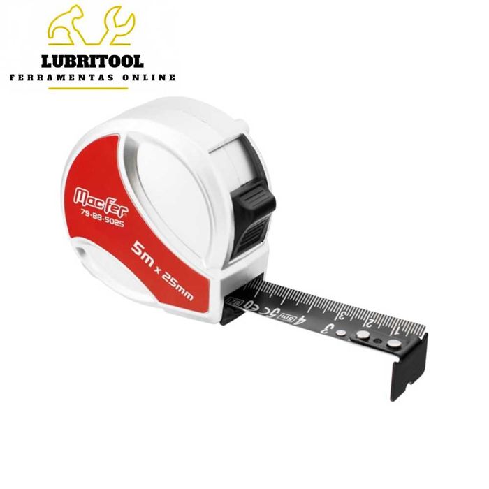 Fita Métrica Anti-Corrosão 5m 25mm 0007.185 | NOVAS