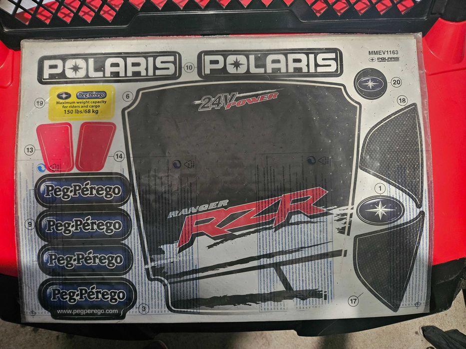 Autko elektryczne Peg Perego Polaris 24V