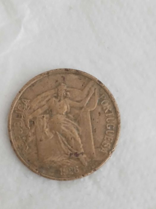 Moeda de 50 centavos ano 1926