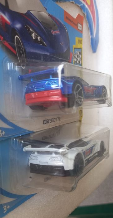 Conjunto 2 corvette c7.R hot wheels