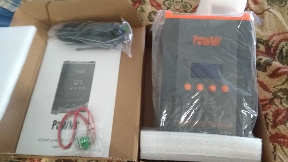 Контроллер hhj60 pro2024101318 mppt заряда для солнечных панелей powmr