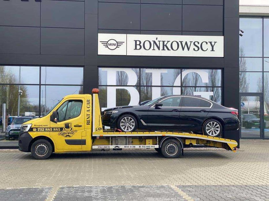 Laweta Pomoc Drogowa Assistance Holowanie BUS Polska Niemcy Europa OCP