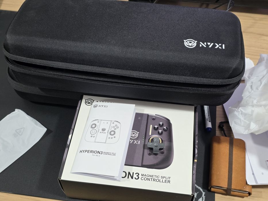 Nyxy Hyperion 3 + case Nintendo switch 2