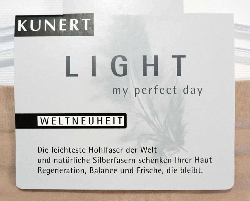 Aksamitnie miękkie stringi lekki delikatny KUNERT LIGHT beż XS/S -80%