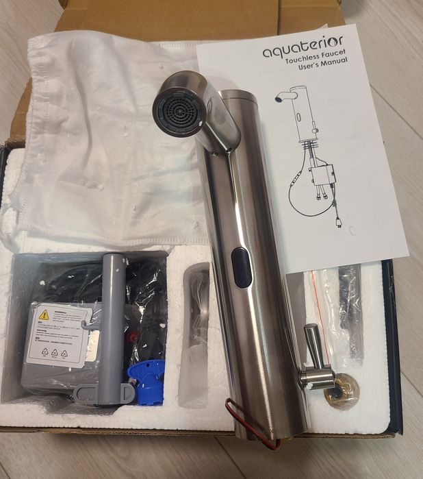 Безконтактний змішувач Aquaterior кран сенсорний