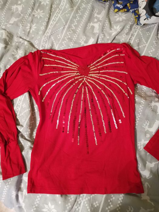 Bluzka damska w cekiny