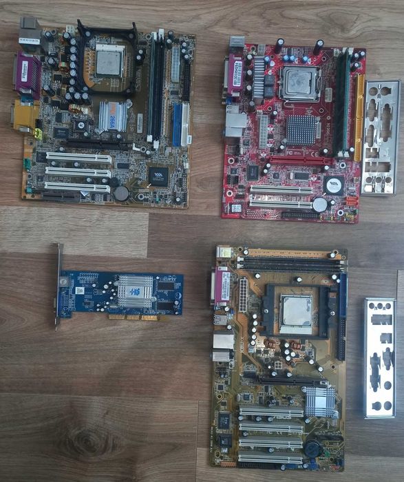 płyta główna LGA 1151 LGA 1155 AM3 procesor ram intel AMD PCIex AGP