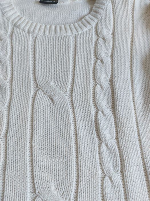 Biały sweter Esmara rozmiar S