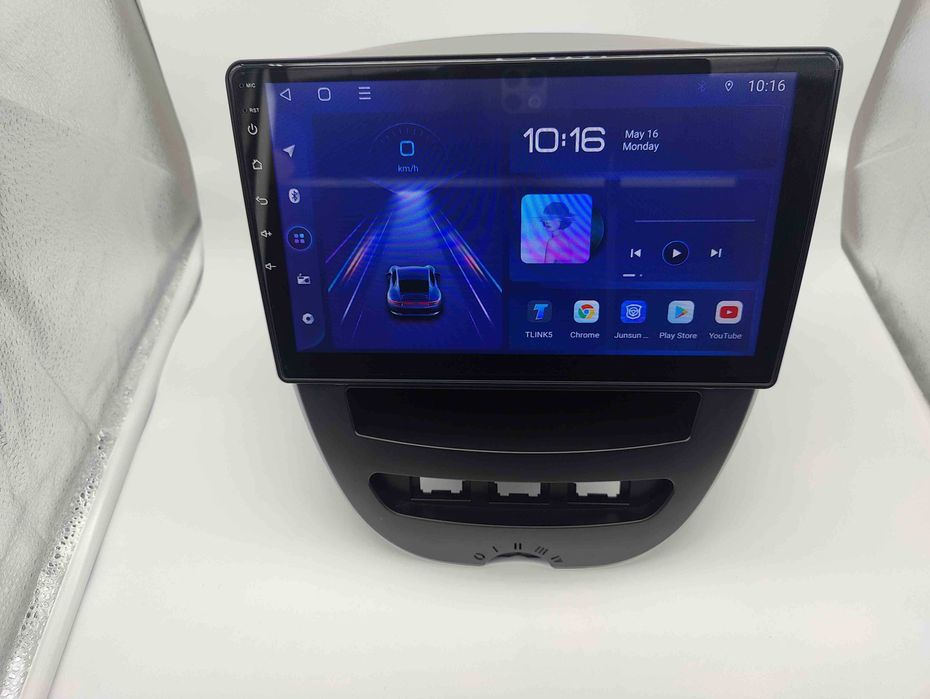 Rádio Android Peugeot 107 - CITROEN C1 - TOYOTA AYGO + câmara