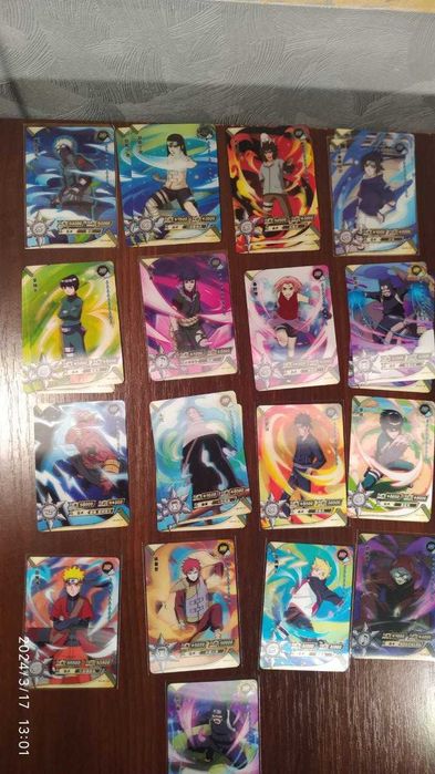 Колекційні карточки Naruto Наруто офіційні Kayou SP MR SLR