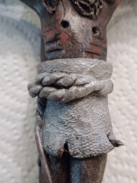 Crucifixo do escultor poeta Ernesto Silva nascido em 1938 em Alzezur