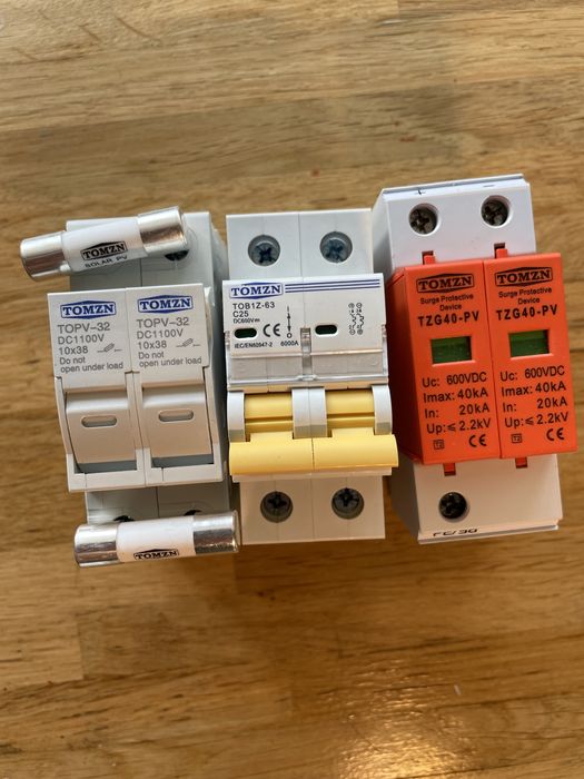 Комплект захисту СЕС напруга ПЗІП 500/600/800/1000