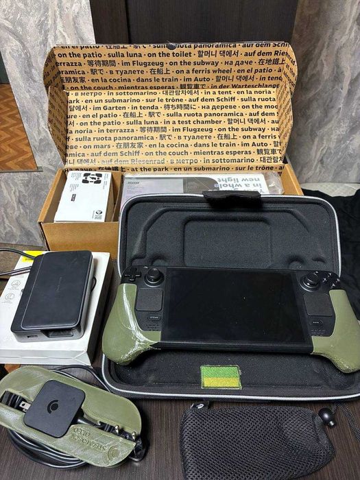 Steam Deck 1tb + dok + holla